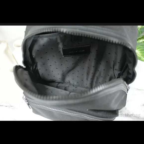 NWB Michael Kors Kent Sport Green Nylon Large Backpack 37F9LKSB2C Dust Bag FS - Picture 3 of 3